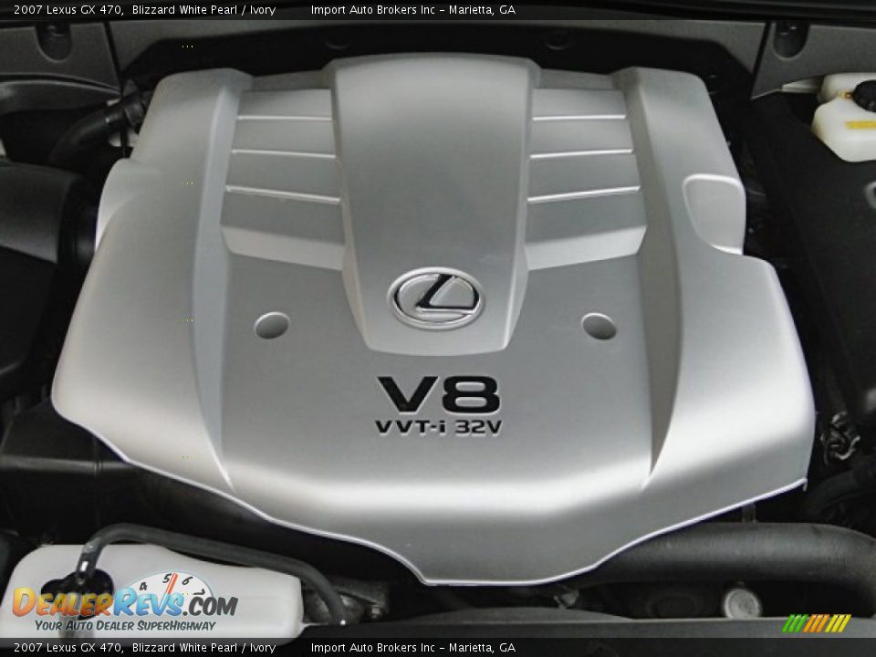 2007 Lexus GX 470 Blizzard White Pearl / Ivory Photo #31