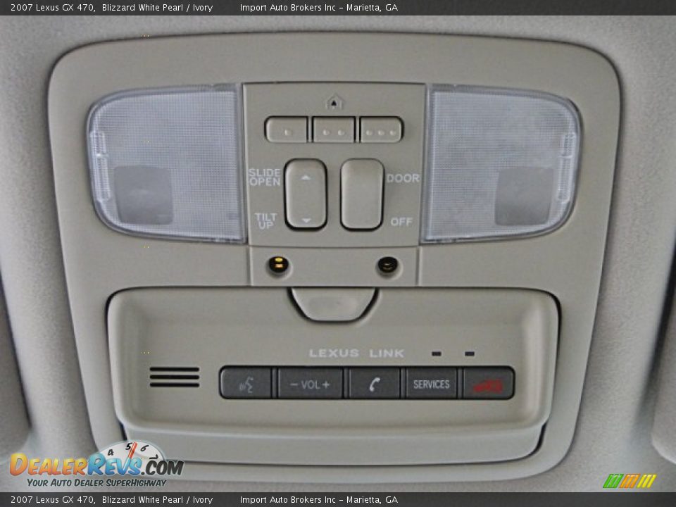 2007 Lexus GX 470 Blizzard White Pearl / Ivory Photo #36