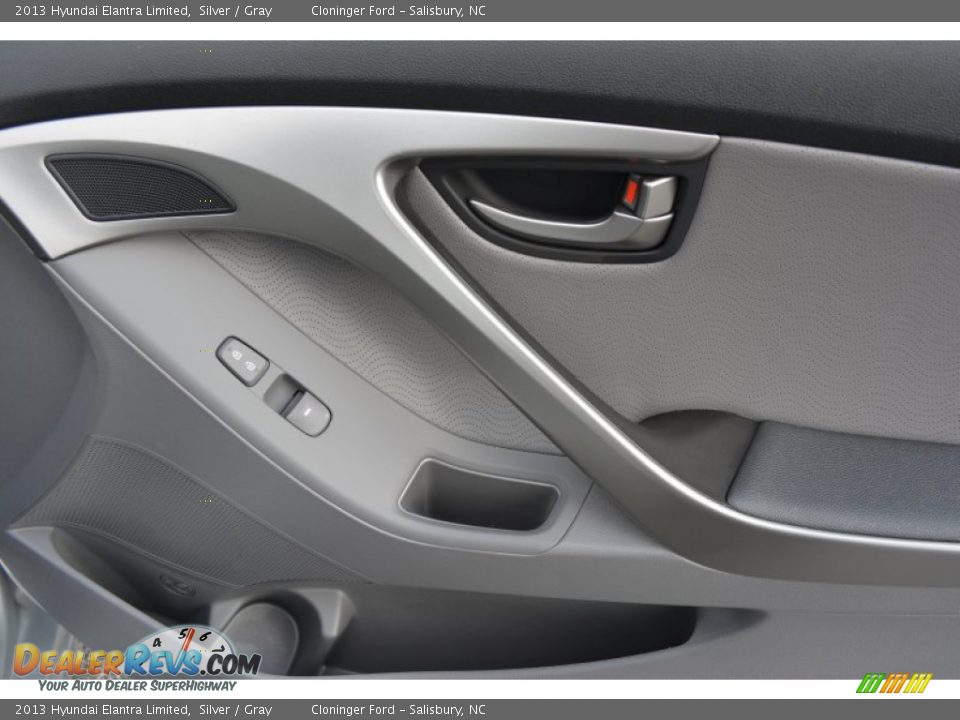 2013 Hyundai Elantra Limited Silver / Gray Photo #15