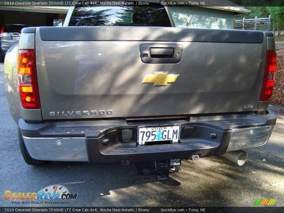 2014 Chevrolet Silverado 3500HD LTZ Crew Cab 4x4 Mocha Steel Metallic / Ebony Photo #12