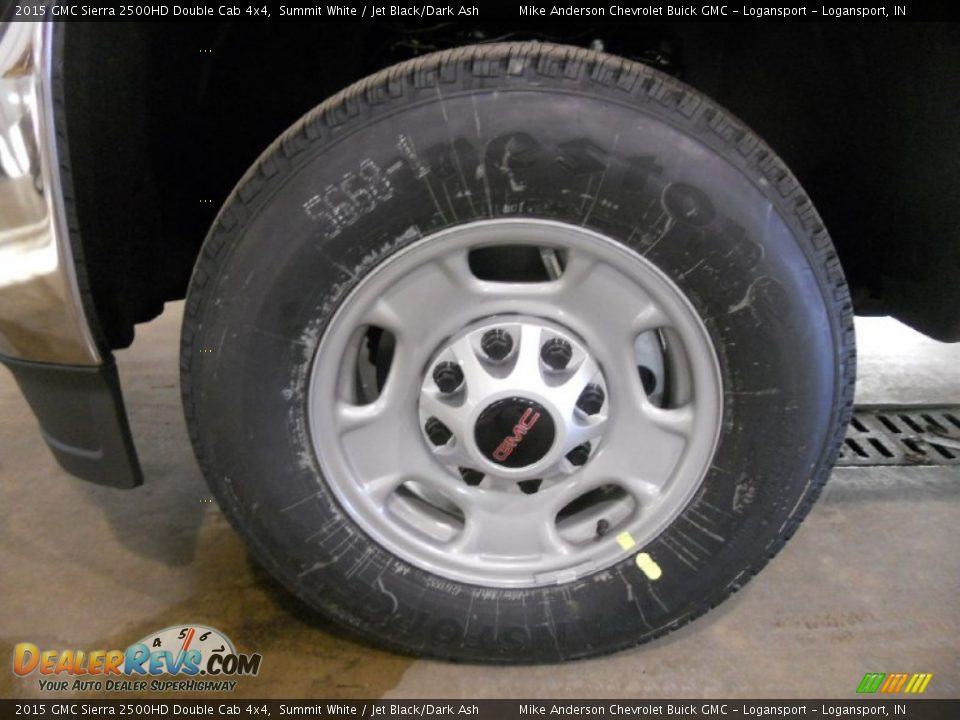 2015 GMC Sierra 2500HD Double Cab 4x4 Summit White / Jet Black/Dark Ash Photo #5