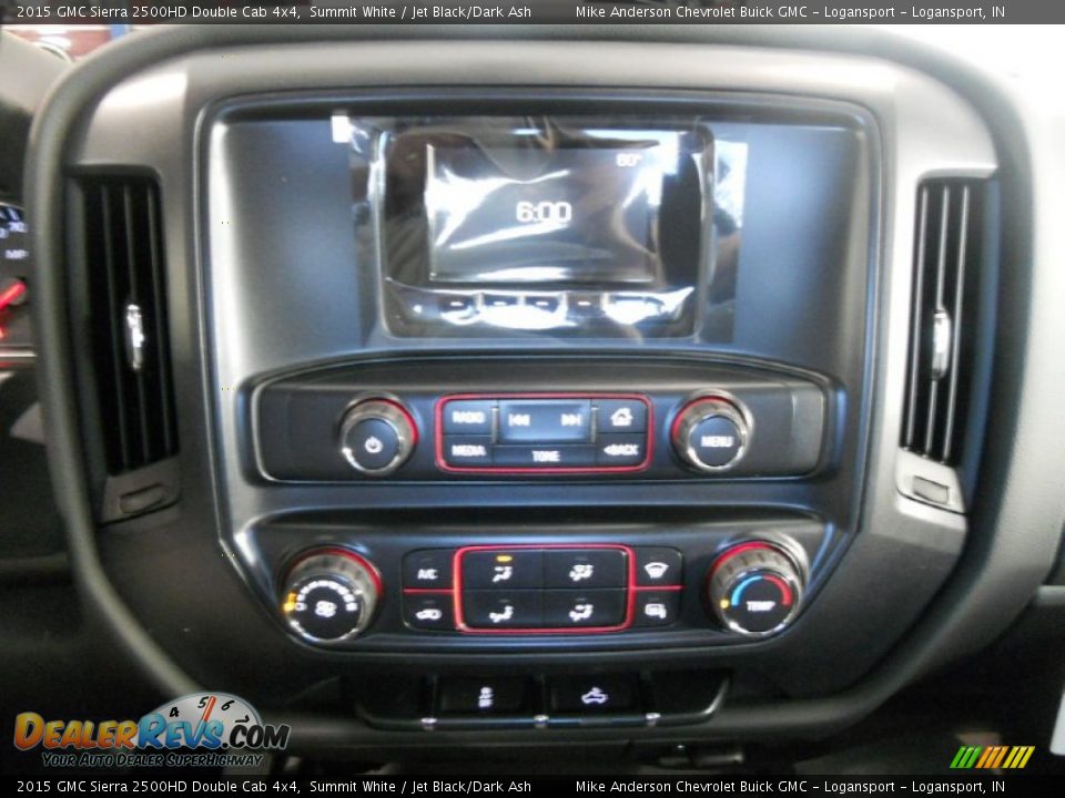 2015 GMC Sierra 2500HD Double Cab 4x4 Summit White / Jet Black/Dark Ash Photo #8