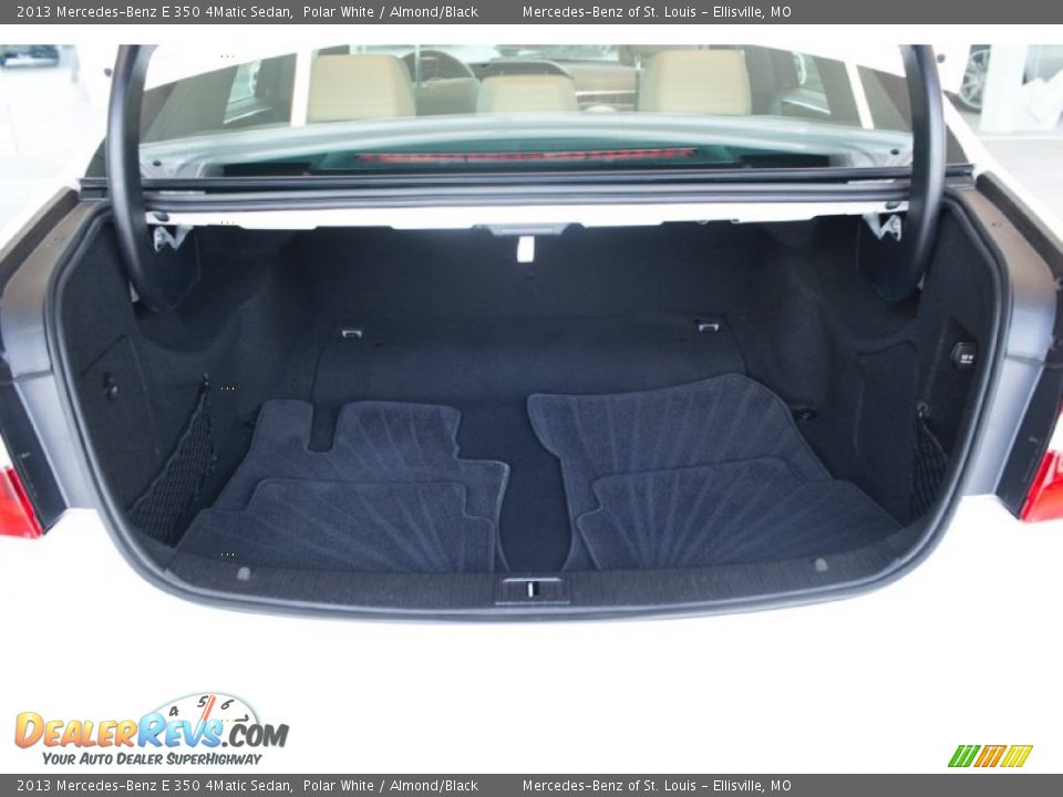 2013 Mercedes-Benz E 350 4Matic Sedan Polar White / Almond/Black Photo #9