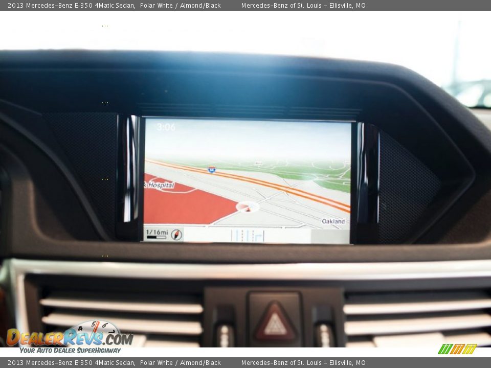 2013 Mercedes-Benz E 350 4Matic Sedan Polar White / Almond/Black Photo #27