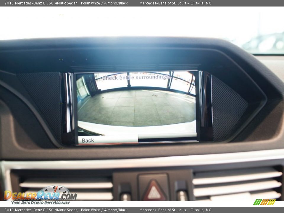 2013 Mercedes-Benz E 350 4Matic Sedan Polar White / Almond/Black Photo #28