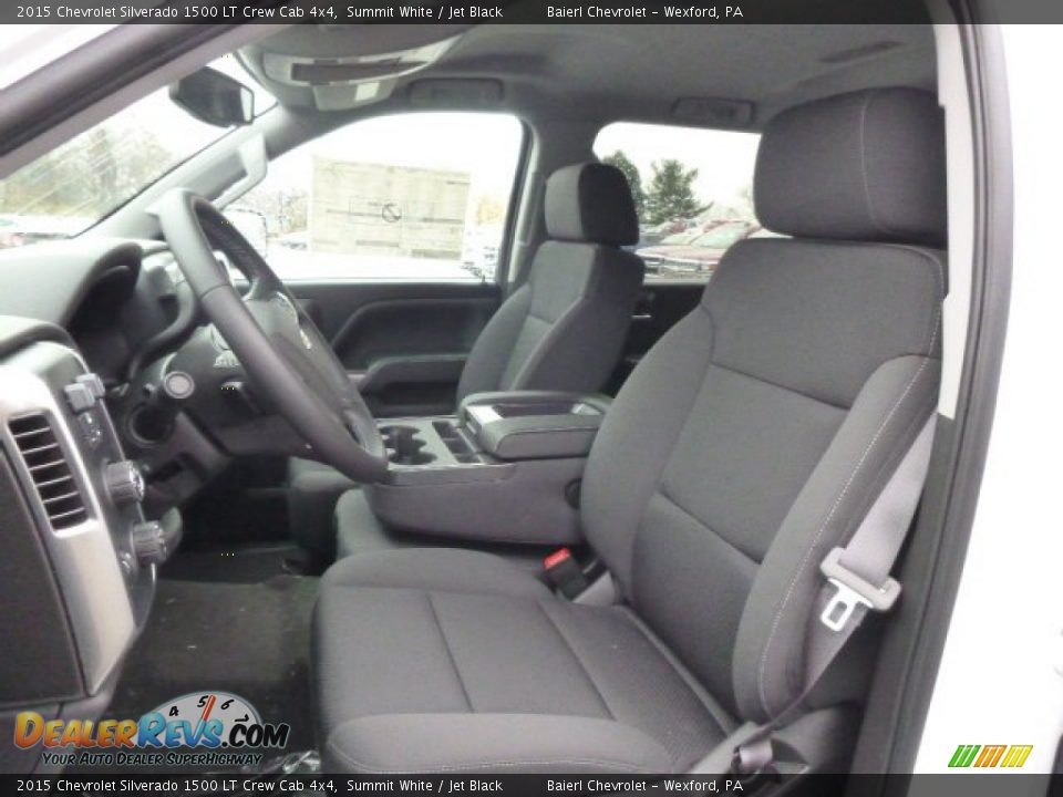 Front Seat of 2015 Chevrolet Silverado 1500 LT Crew Cab 4x4 Photo #10