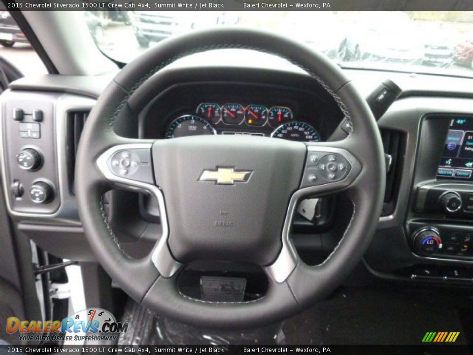 2015 Chevrolet Silverado 1500 LT Crew Cab 4x4 Steering Wheel Photo #19