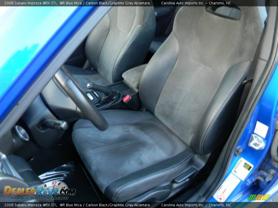 Front Seat of 2008 Subaru Impreza WRX STi Photo #18