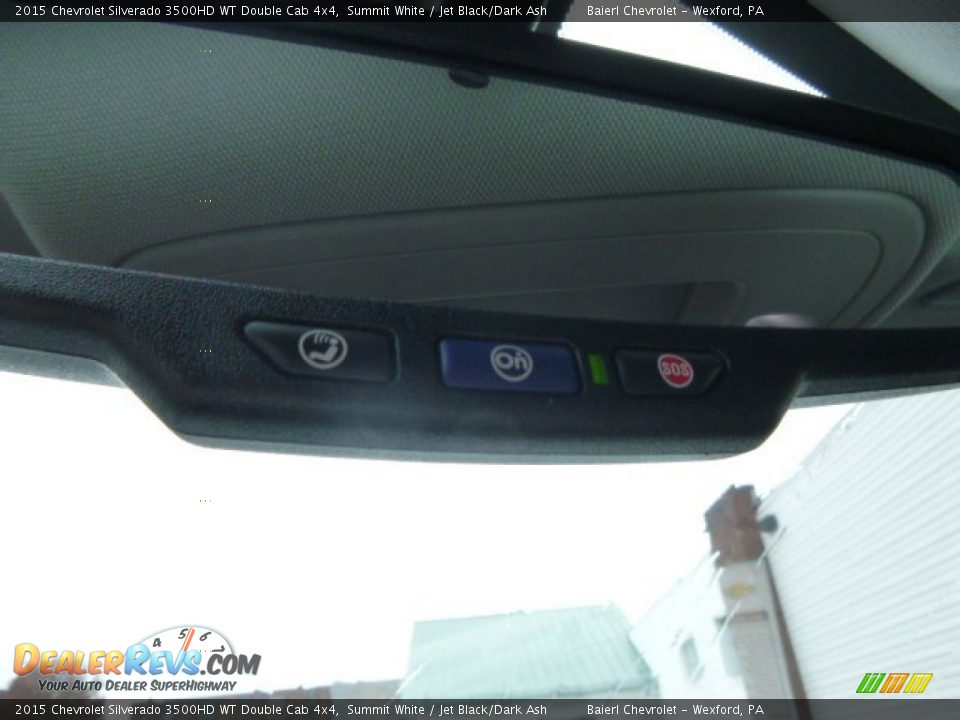 2015 Chevrolet Silverado 3500HD WT Double Cab 4x4 Summit White / Jet Black/Dark Ash Photo #18