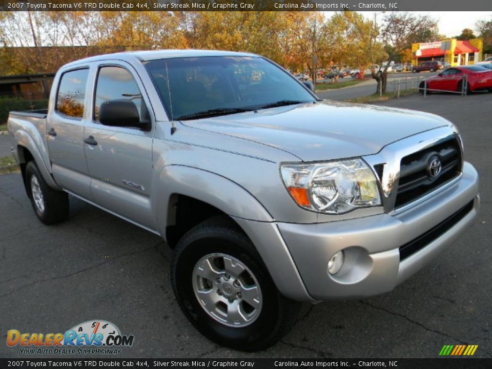Front 3/4 View of 2007 Toyota Tacoma V6 TRD Double Cab 4x4 Photo #3