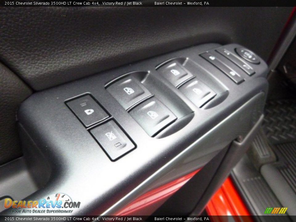 2015 Chevrolet Silverado 3500HD LT Crew Cab 4x4 Victory Red / Jet Black Photo #12