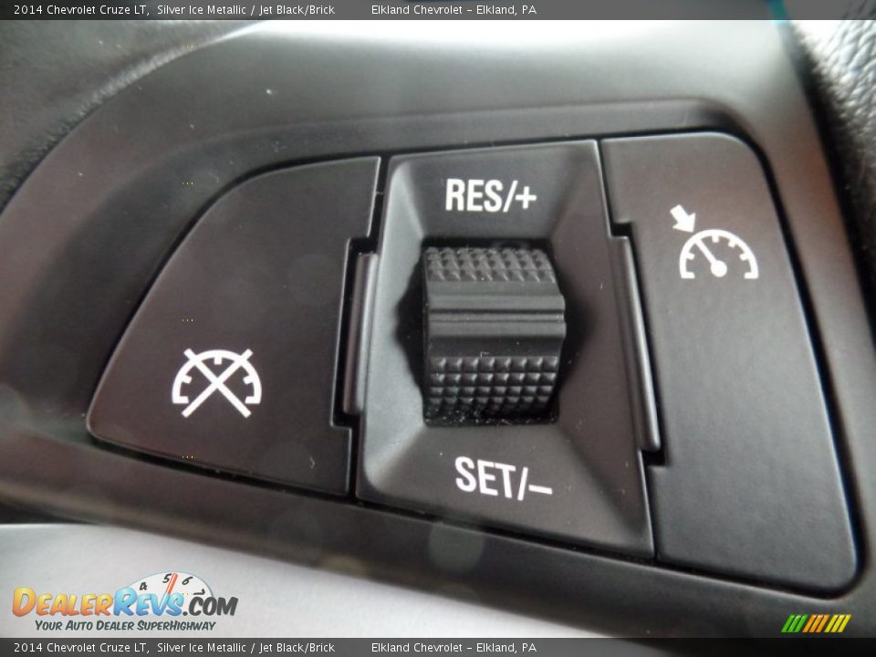 2014 Chevrolet Cruze LT Silver Ice Metallic / Jet Black/Brick Photo #20