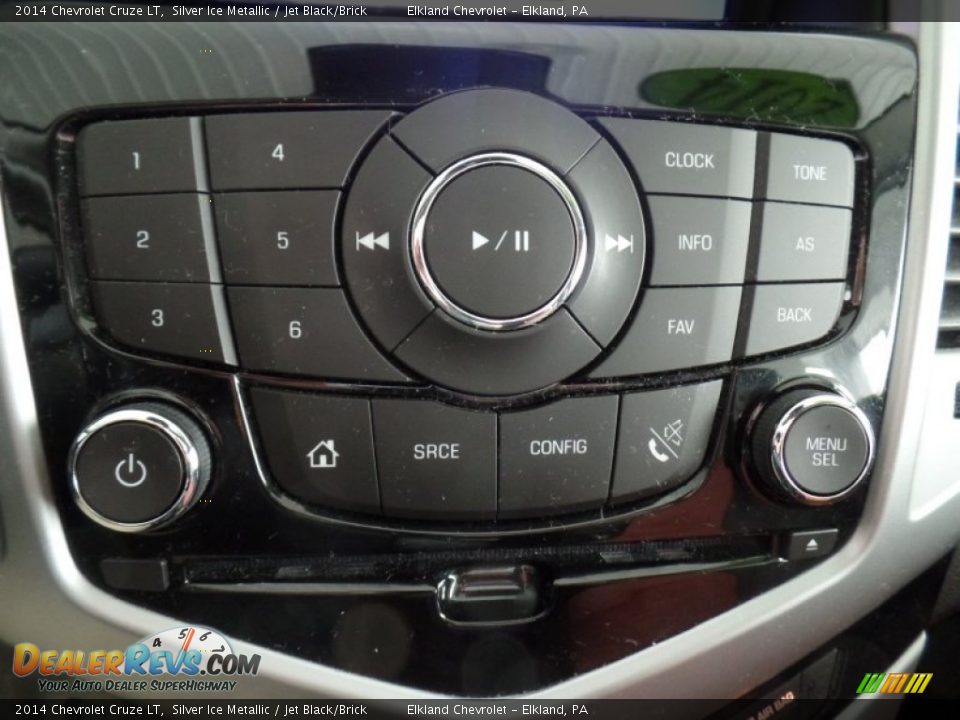 2014 Chevrolet Cruze LT Silver Ice Metallic / Jet Black/Brick Photo #32