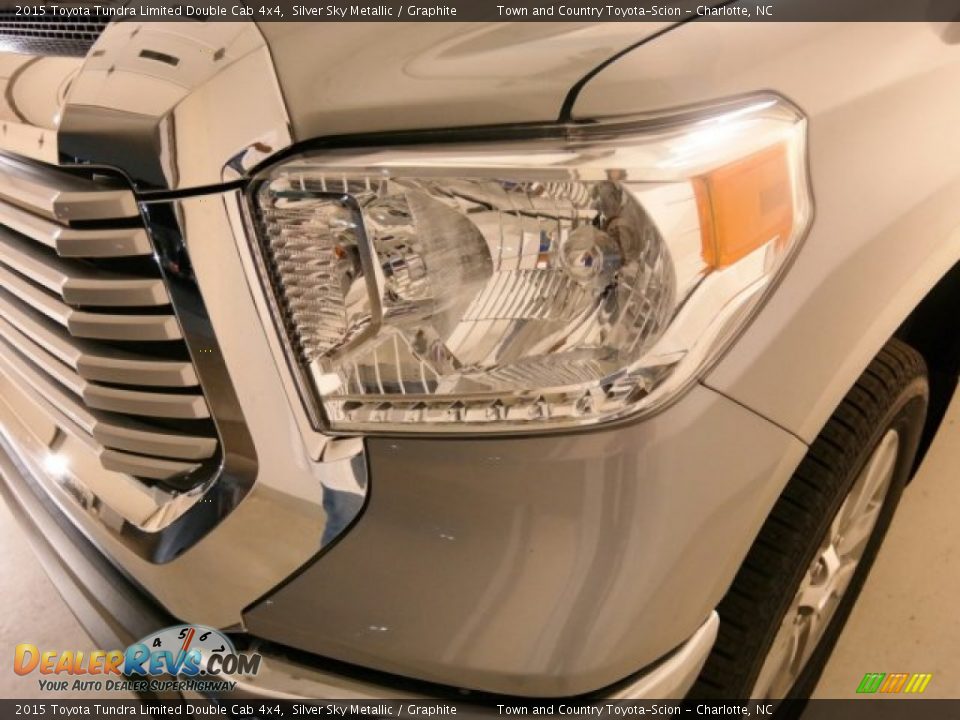 2015 Toyota Tundra Limited Double Cab 4x4 Silver Sky Metallic / Graphite Photo #6