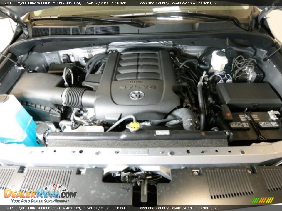 2015 Toyota Tundra Platinum CrewMax 4x4 5.7 Liter DOHC 32-Valve Dual VVT-i V8 Engine Photo #8