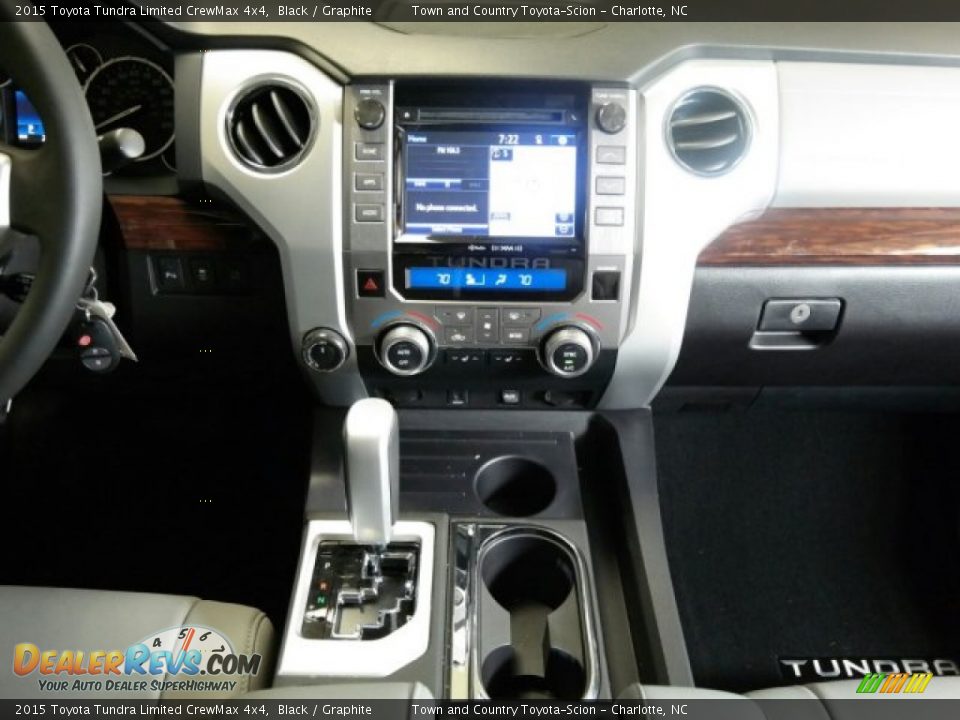 2015 Toyota Tundra Limited CrewMax 4x4 Black / Graphite Photo #14