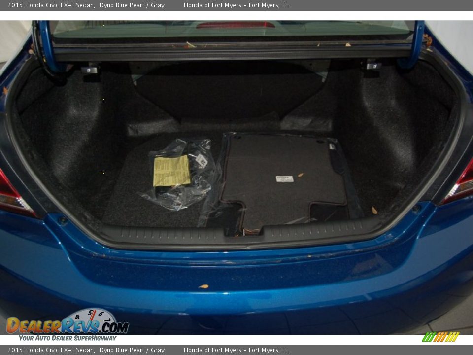 2015 Honda Civic EX-L Sedan Trunk Photo #27