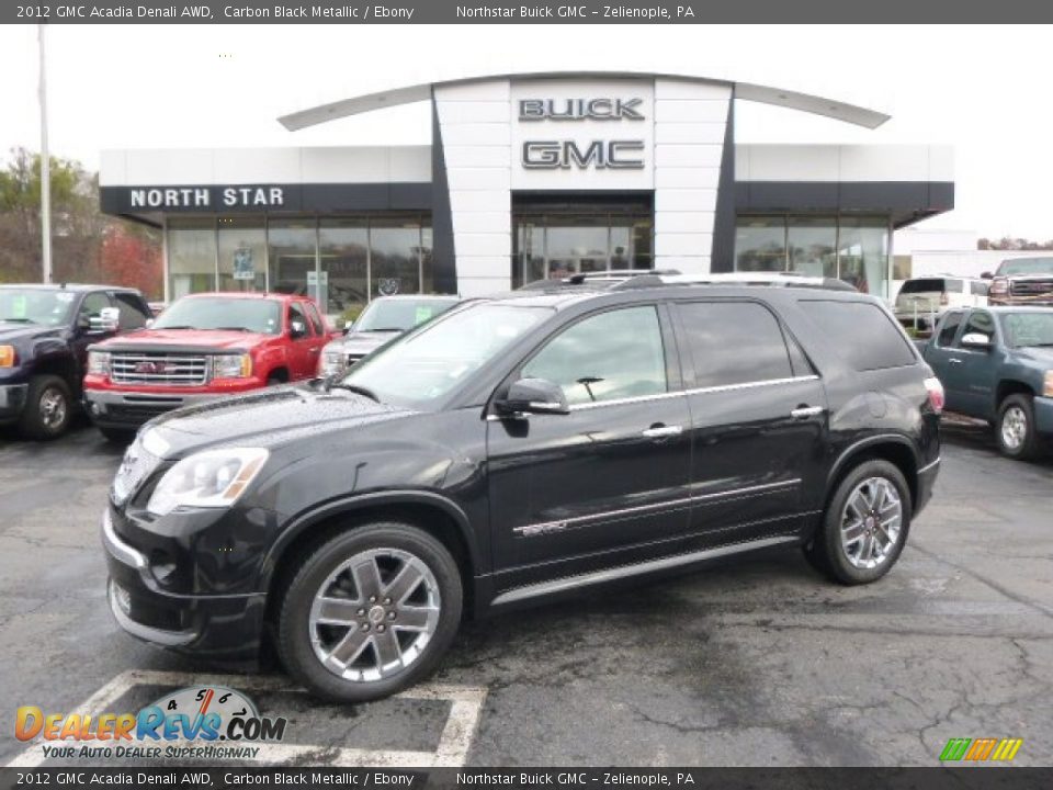 2012 GMC Acadia Denali AWD Carbon Black Metallic / Ebony Photo #1