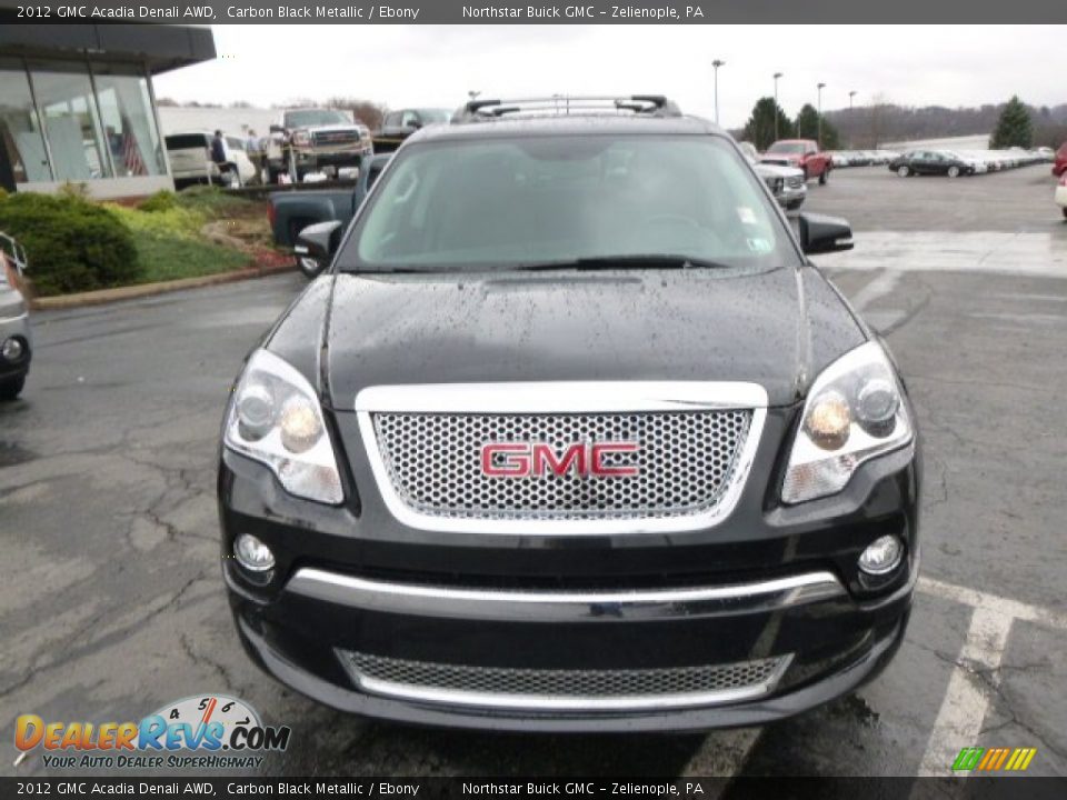 2012 GMC Acadia Denali AWD Carbon Black Metallic / Ebony Photo #2