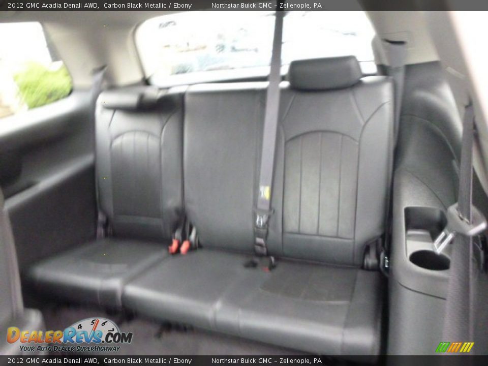 2012 GMC Acadia Denali AWD Carbon Black Metallic / Ebony Photo #12