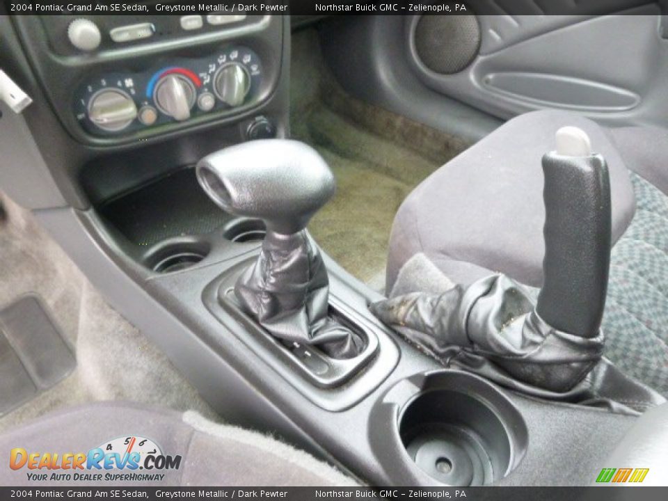 2004 Pontiac Grand Am SE Sedan Greystone Metallic / Dark Pewter Photo #17