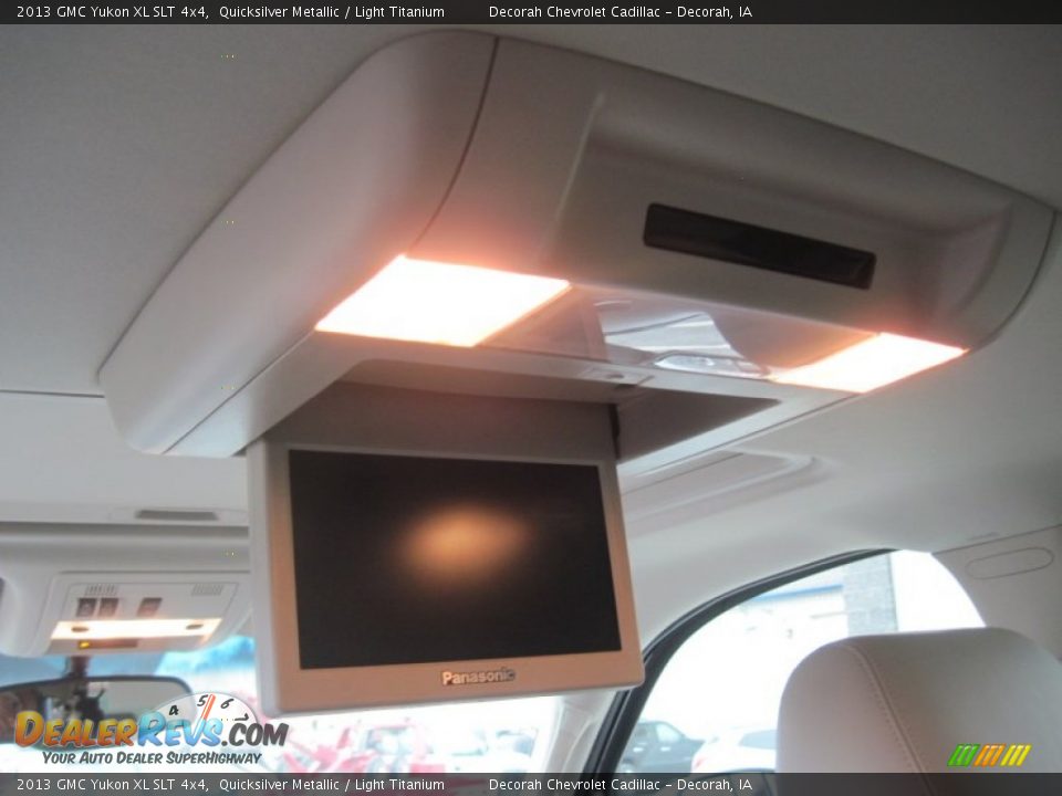2013 GMC Yukon XL SLT 4x4 Quicksilver Metallic / Light Titanium Photo #13