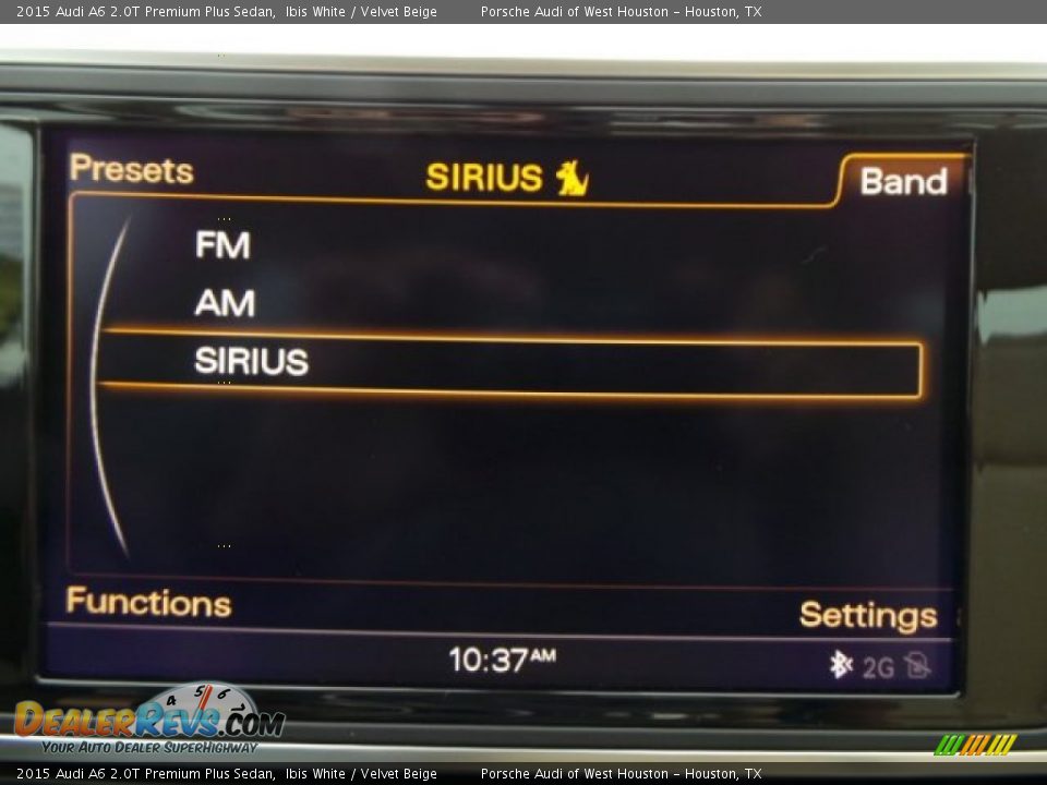 2015 Audi A6 2.0T Premium Plus Sedan Ibis White / Velvet Beige Photo #20