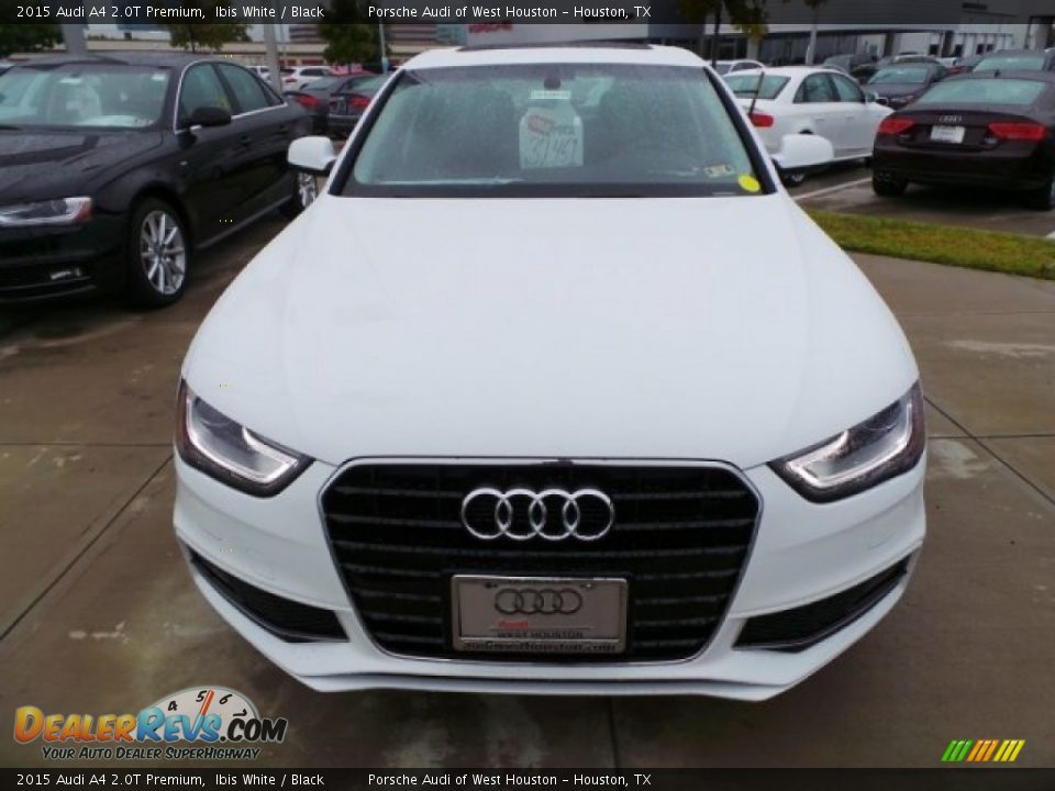 2015 Audi A4 2.0T Premium Ibis White / Black Photo #2