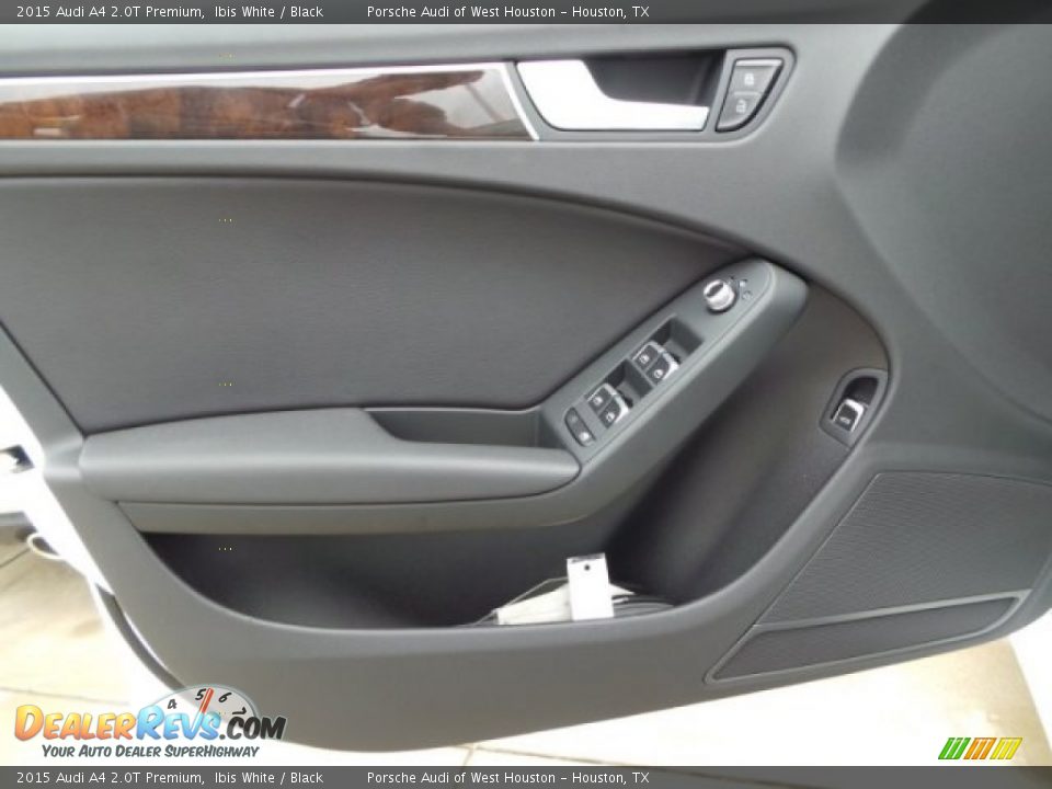 2015 Audi A4 2.0T Premium Ibis White / Black Photo #10