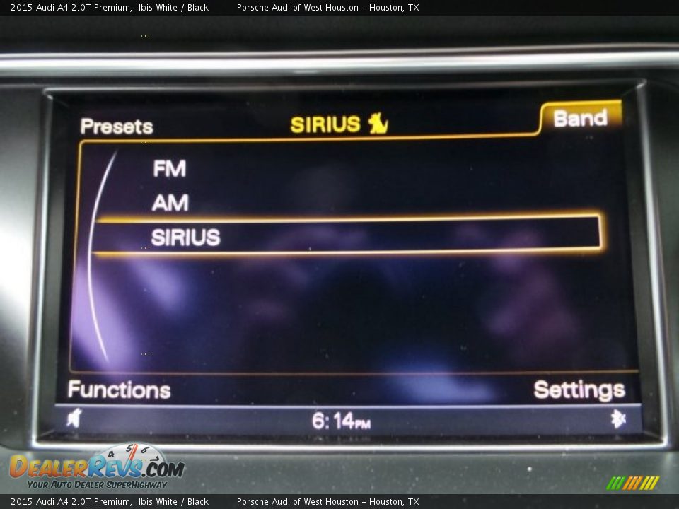 2015 Audi A4 2.0T Premium Ibis White / Black Photo #19