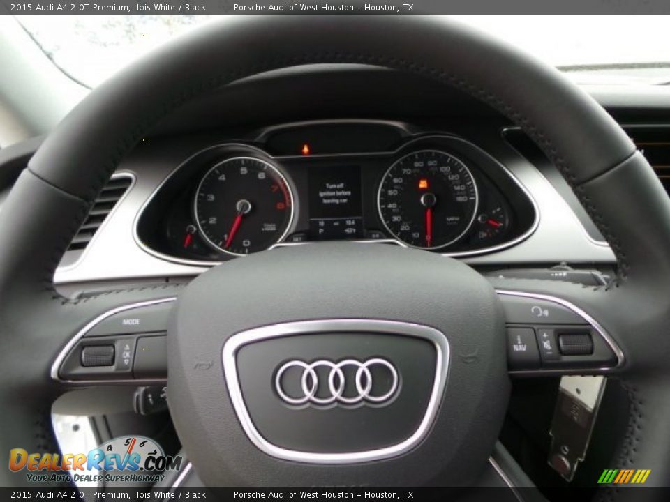 2015 Audi A4 2.0T Premium Steering Wheel Photo #22