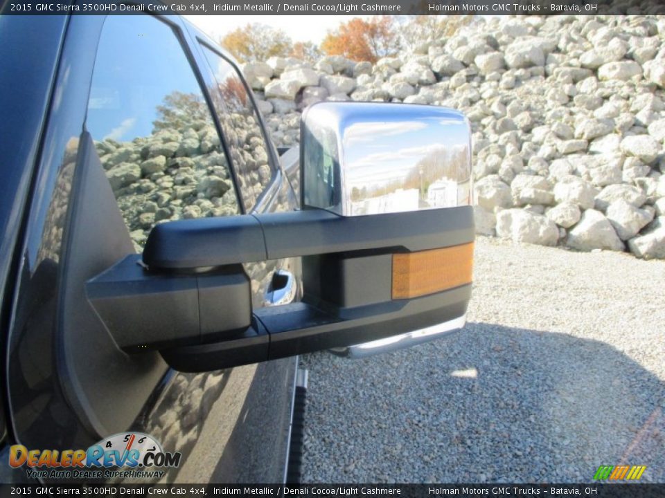2015 GMC Sierra 3500HD Denali Crew Cab 4x4 Iridium Metallic / Denali Cocoa/Light Cashmere Photo #6