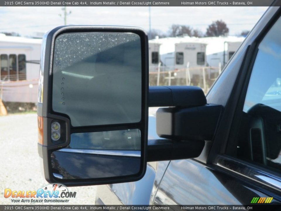 2015 GMC Sierra 3500HD Denali Crew Cab 4x4 Iridium Metallic / Denali Cocoa/Light Cashmere Photo #7