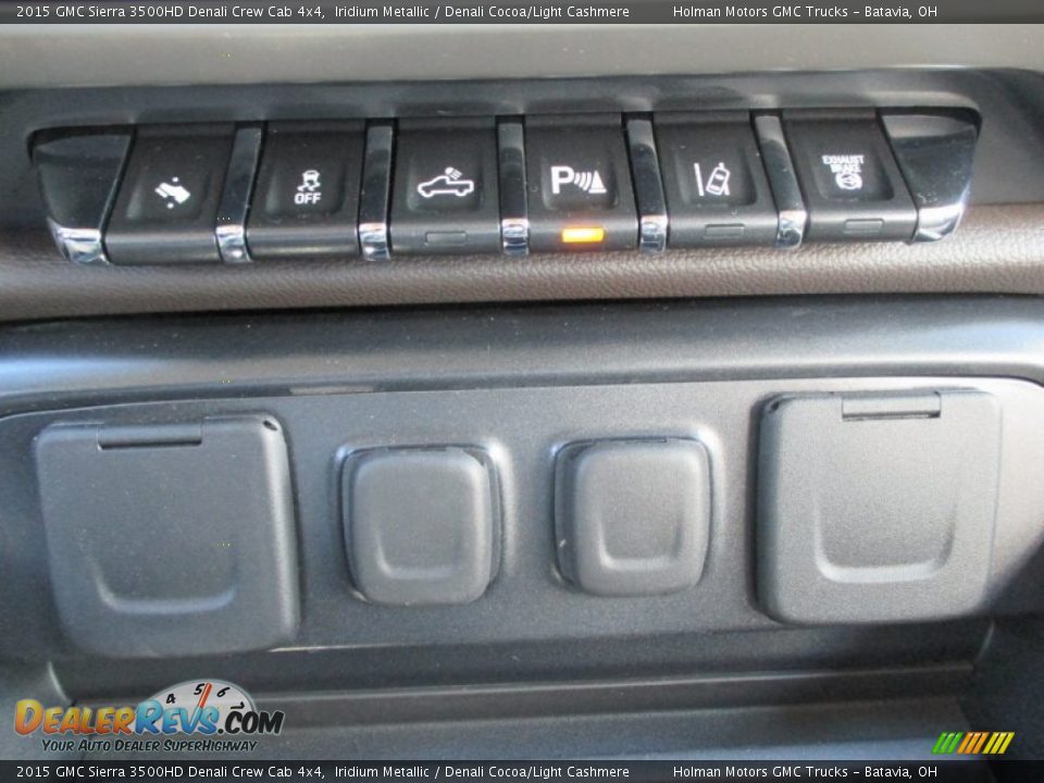 2015 GMC Sierra 3500HD Denali Crew Cab 4x4 Iridium Metallic / Denali Cocoa/Light Cashmere Photo #20