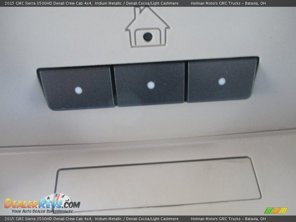 2015 GMC Sierra 3500HD Denali Crew Cab 4x4 Iridium Metallic / Denali Cocoa/Light Cashmere Photo #33