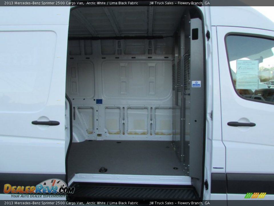 2013 Mercedes-Benz Sprinter 2500 Cargo Van Arctic White / Lima Black Fabric Photo #12