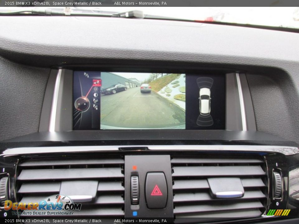 2015 BMW X3 xDrive28i Space Grey Metallic / Black Photo #18