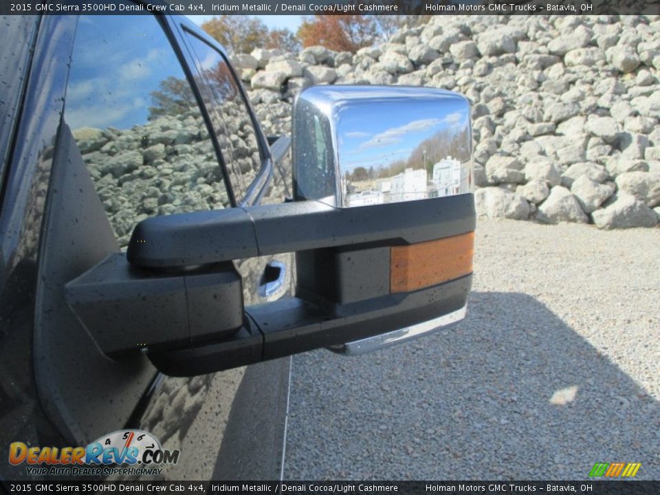 2015 GMC Sierra 3500HD Denali Crew Cab 4x4 Iridium Metallic / Denali Cocoa/Light Cashmere Photo #6