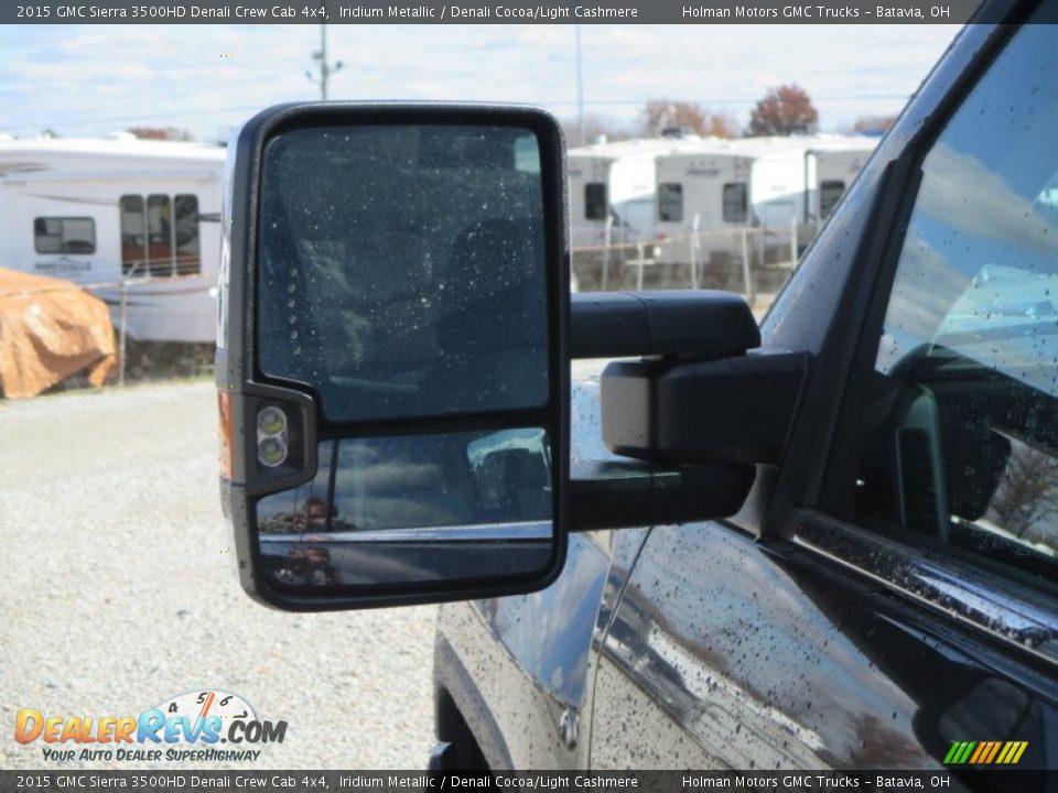 2015 GMC Sierra 3500HD Denali Crew Cab 4x4 Iridium Metallic / Denali Cocoa/Light Cashmere Photo #7