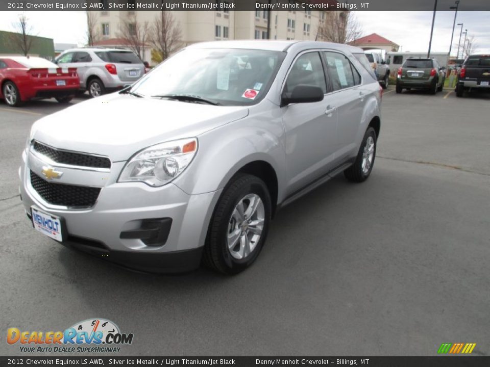 2012 Chevrolet Equinox LS AWD Silver Ice Metallic / Light Titanium/Jet Black Photo #2