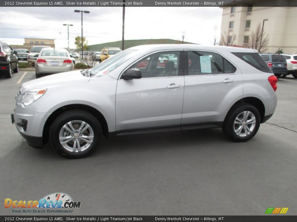 2012 Chevrolet Equinox LS AWD Silver Ice Metallic / Light Titanium/Jet Black Photo #3
