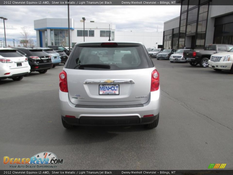 2012 Chevrolet Equinox LS AWD Silver Ice Metallic / Light Titanium/Jet Black Photo #5