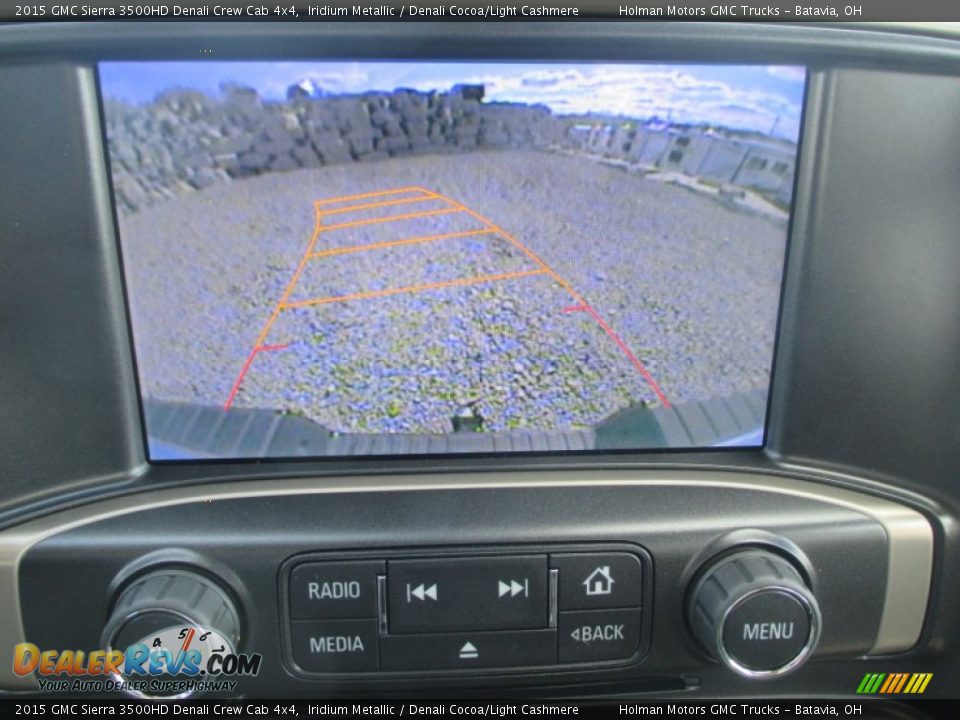2015 GMC Sierra 3500HD Denali Crew Cab 4x4 Iridium Metallic / Denali Cocoa/Light Cashmere Photo #17