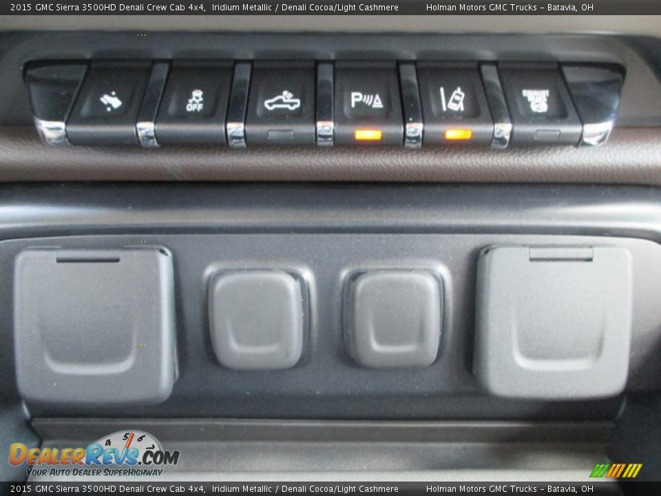 2015 GMC Sierra 3500HD Denali Crew Cab 4x4 Iridium Metallic / Denali Cocoa/Light Cashmere Photo #21