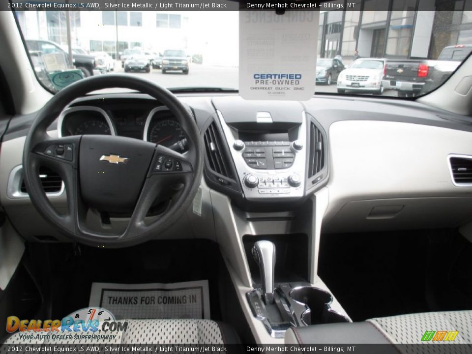 2012 Chevrolet Equinox LS AWD Silver Ice Metallic / Light Titanium/Jet Black Photo #11