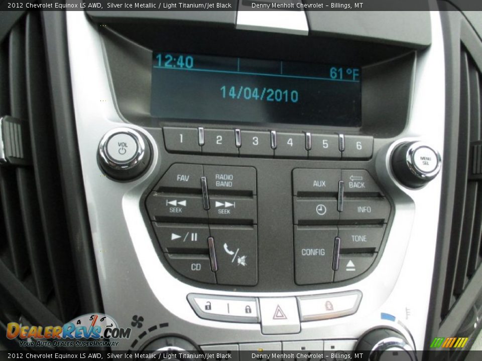 2012 Chevrolet Equinox LS AWD Silver Ice Metallic / Light Titanium/Jet Black Photo #16