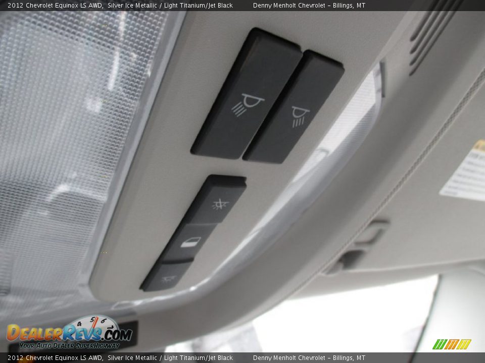 2012 Chevrolet Equinox LS AWD Silver Ice Metallic / Light Titanium/Jet Black Photo #18