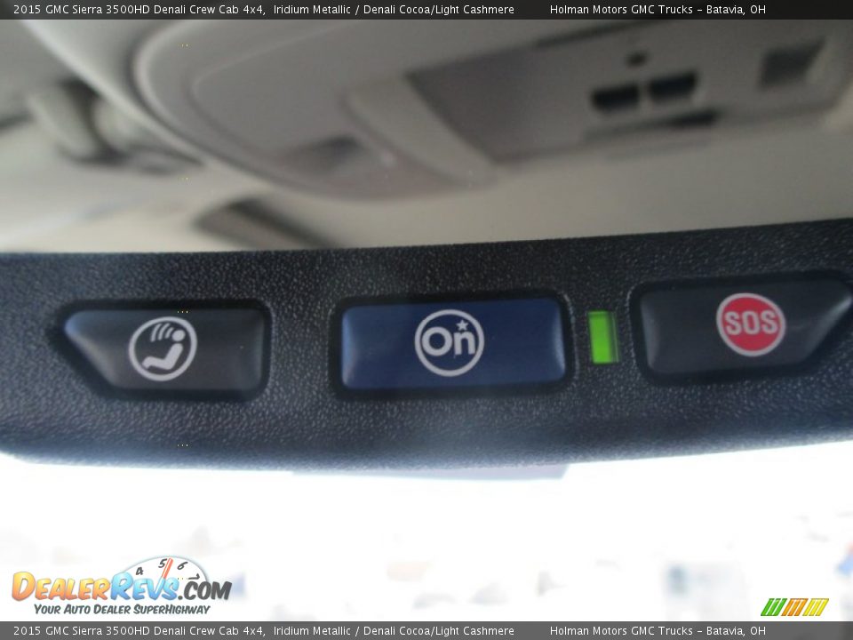 2015 GMC Sierra 3500HD Denali Crew Cab 4x4 Iridium Metallic / Denali Cocoa/Light Cashmere Photo #31