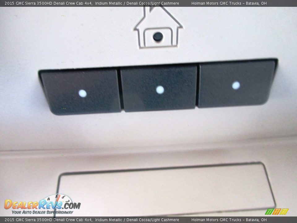 2015 GMC Sierra 3500HD Denali Crew Cab 4x4 Iridium Metallic / Denali Cocoa/Light Cashmere Photo #32