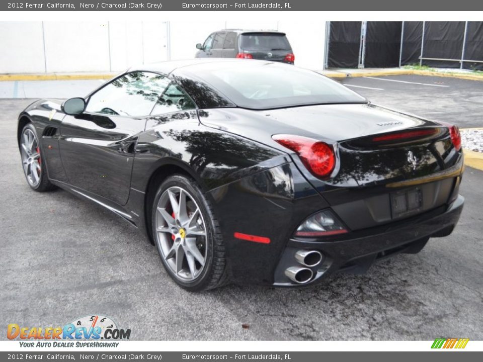 2012 Ferrari California Nero / Charcoal (Dark Grey) Photo #4